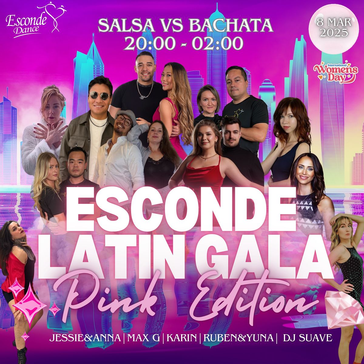 Esconde Latin Gala - Pink Edition \ud83c\udf38