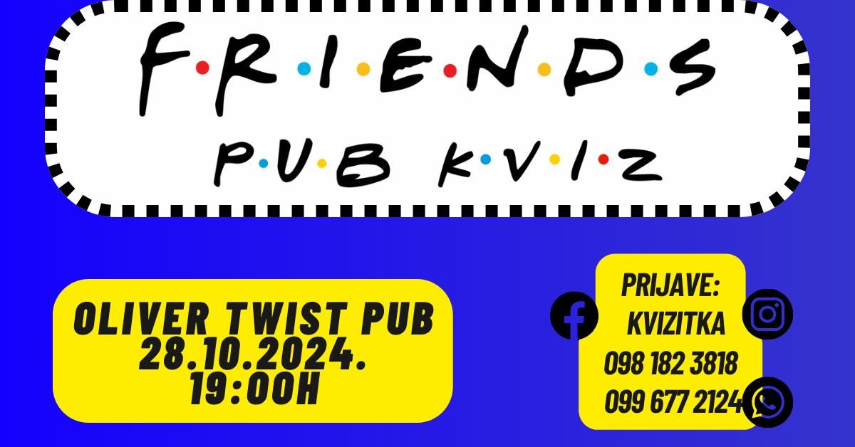 Friends Pub Kviz