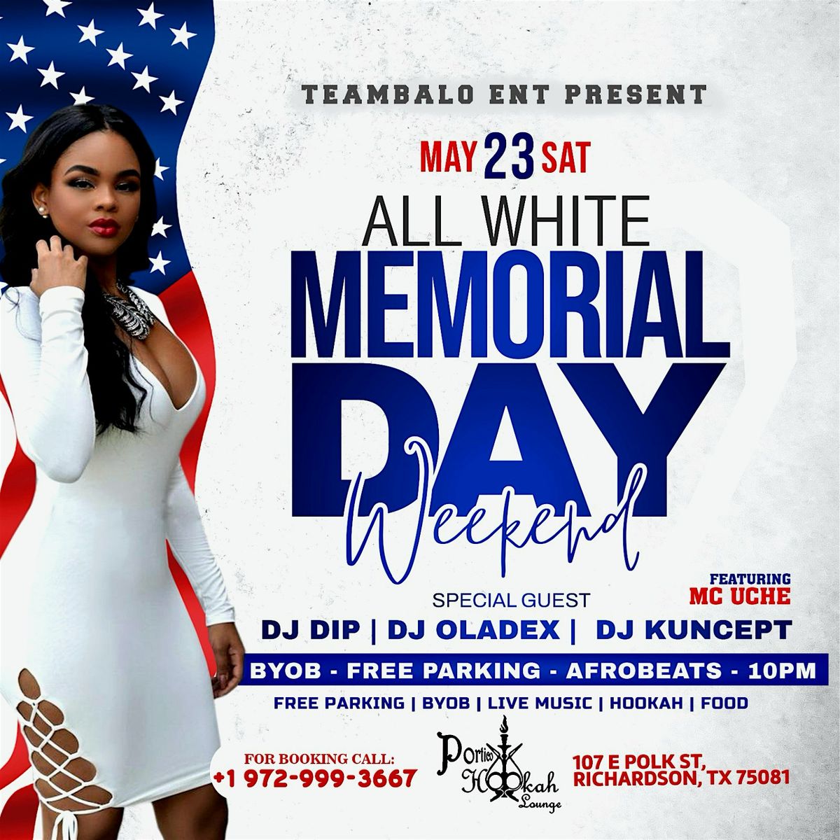 Memorial Day all white party