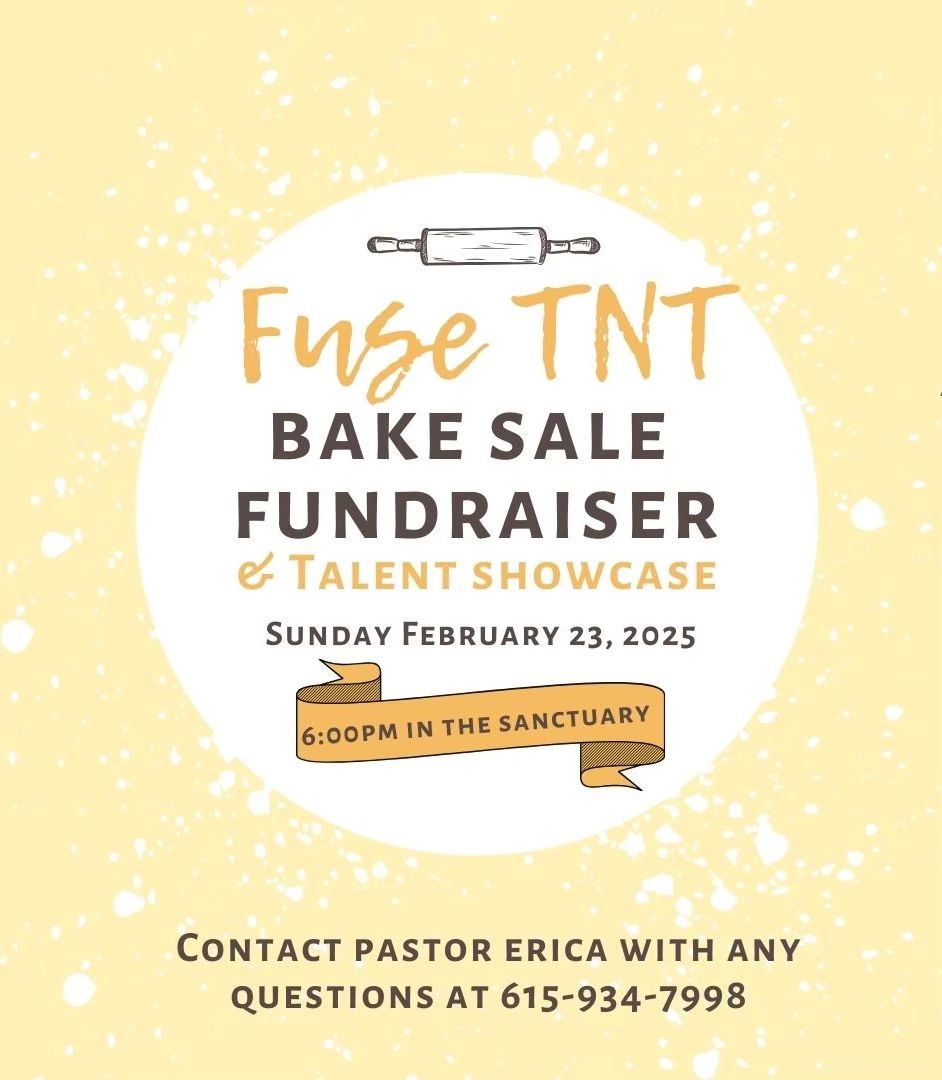 FUSE TNT Bake Sale