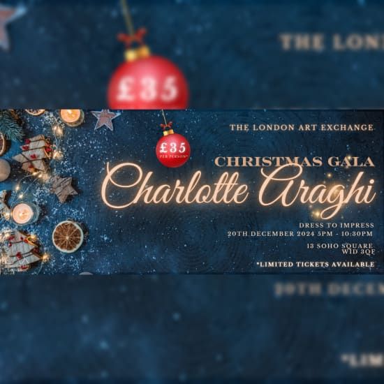 Charlotte Araghi\u2019s Debut Exhibition: A Magical Christmas Gala