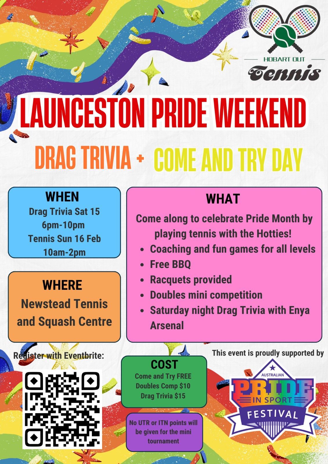 Launceston Pride Weekend 