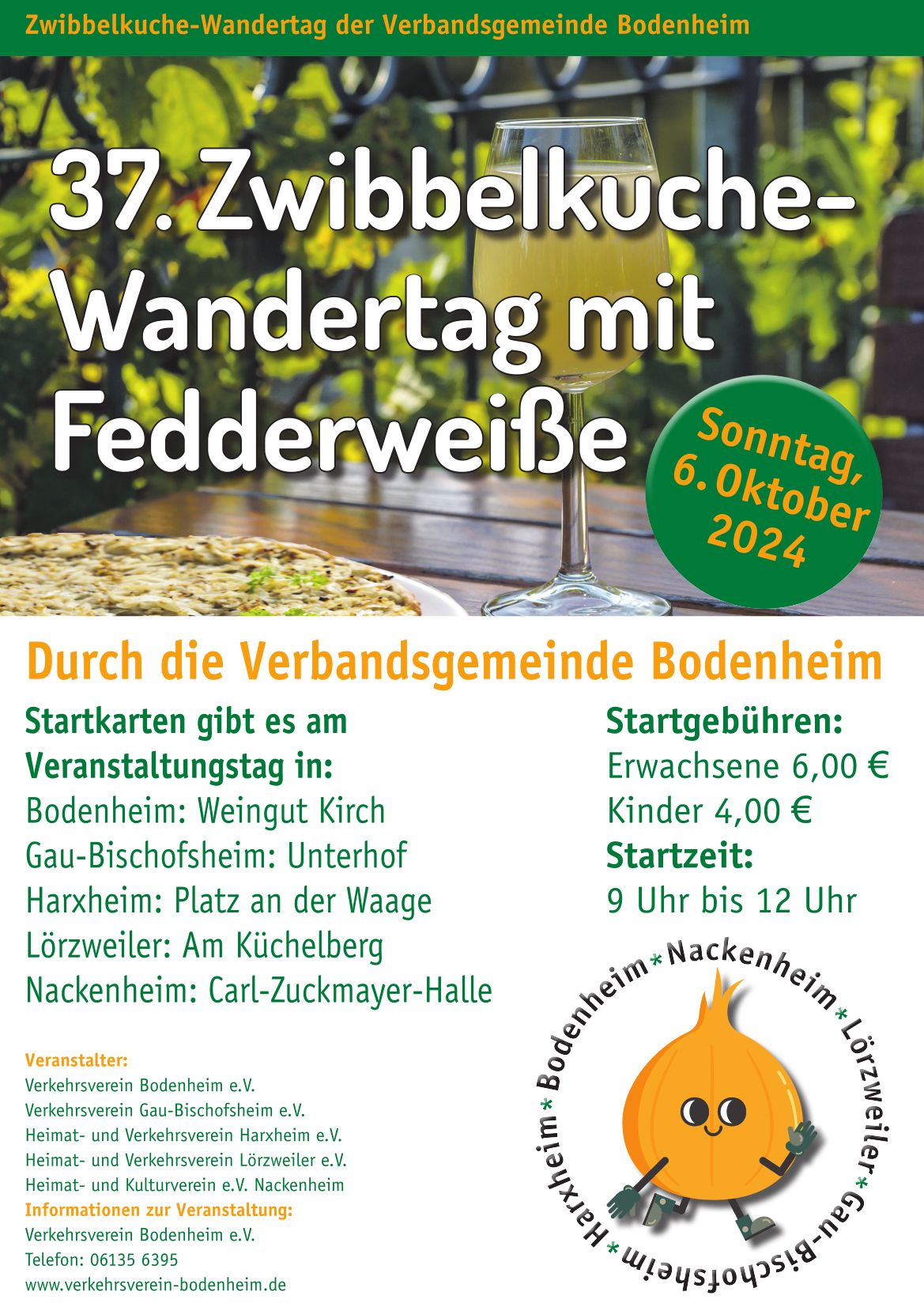 Zwibbelkuchenwandertag mit Fedderwei\u00dfe