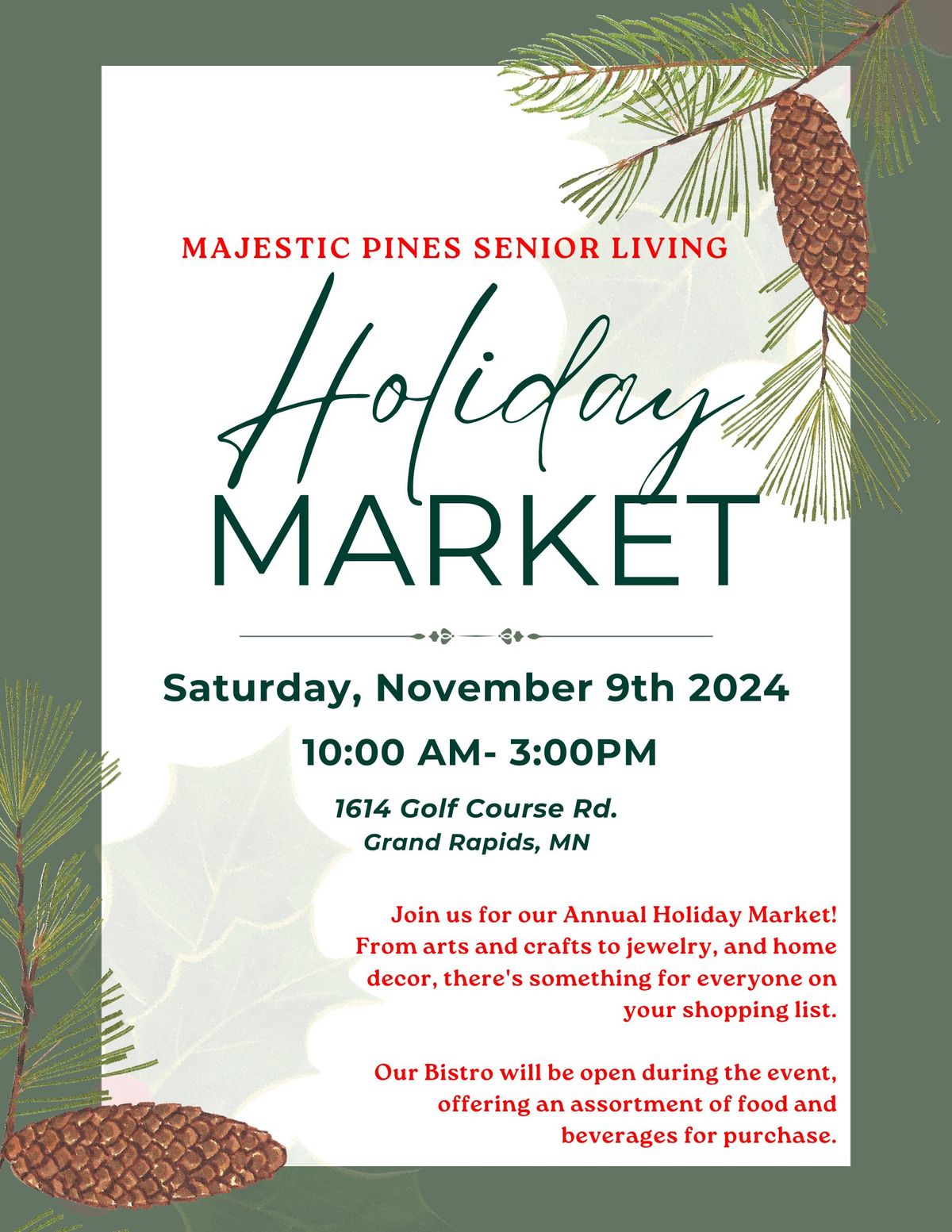 Annual Holiday Market 