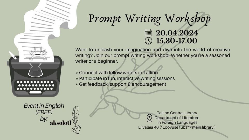 Prompt writing workshop