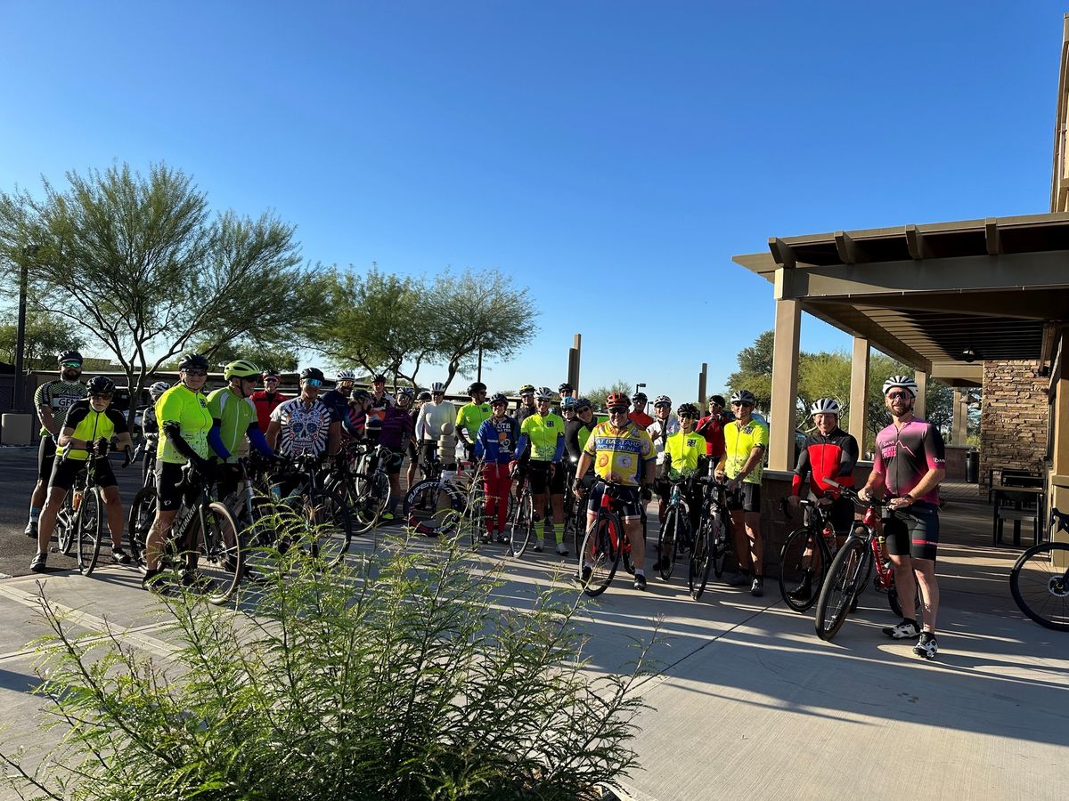 The Weekly Ride for The North Scottsdale Cycling Club (Tom's Thumb)