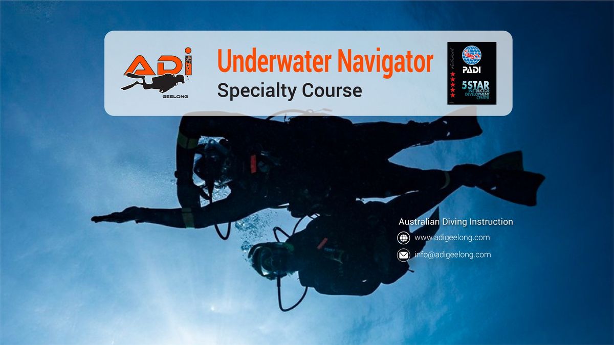 PADI Underwater Navigator Specialty