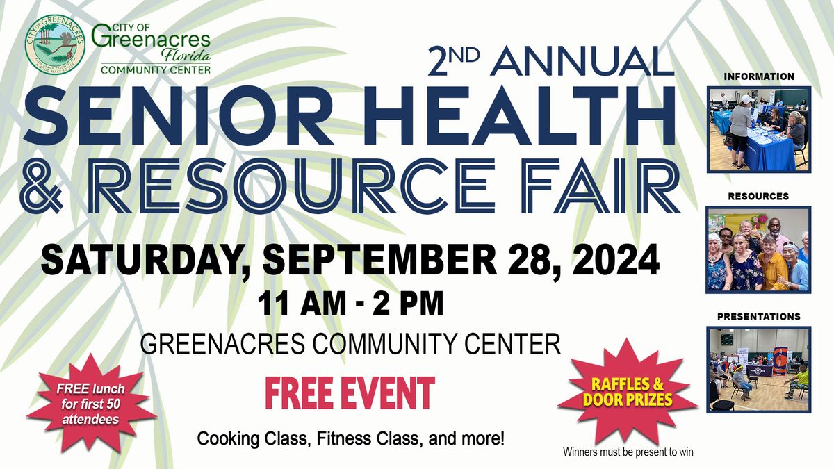 2nd Annual Senior Health & Resource Fair