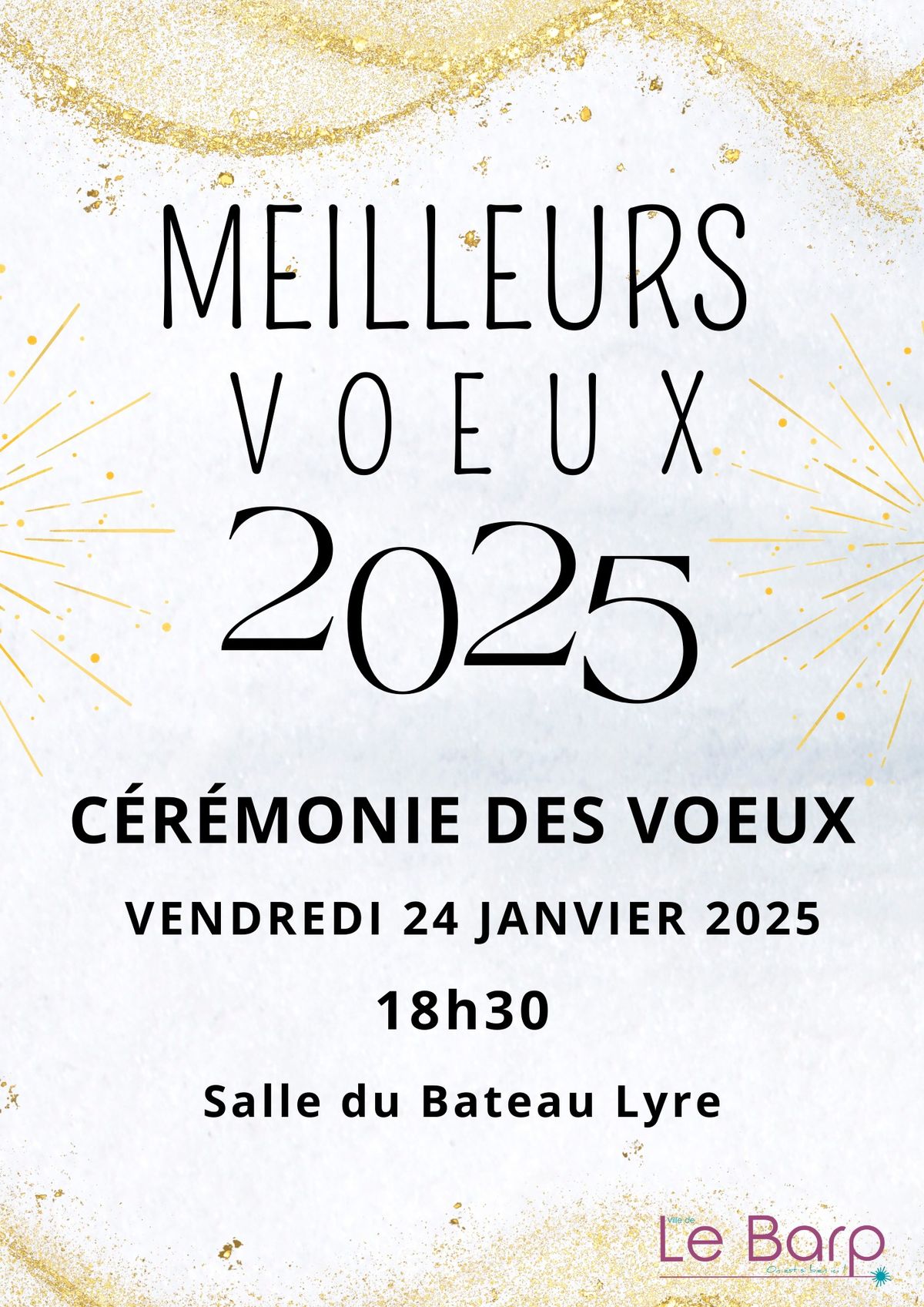 C\u00e9r\u00e9monie des voeux 2025 !! 