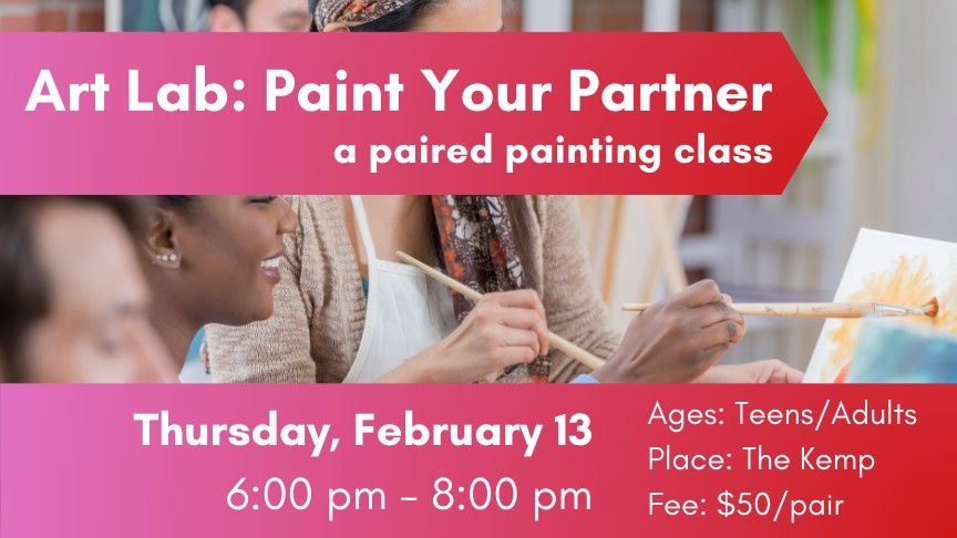 Art Lab: Paint Your Partner (or Pal!) 