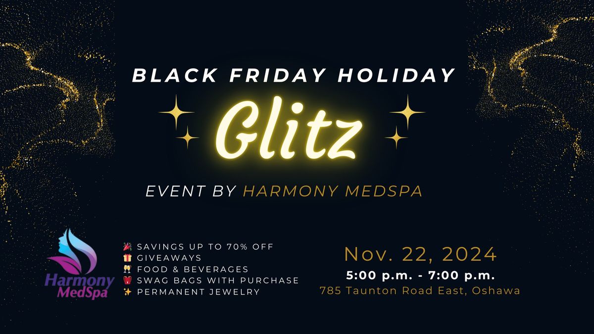 Harmony MedSpa Oshawa Black Friday Event - Up to 70% Off \ud83c\udf89