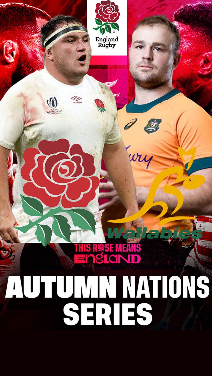 England v Australia - Autumn Rugby Internationals 2025 Tickets