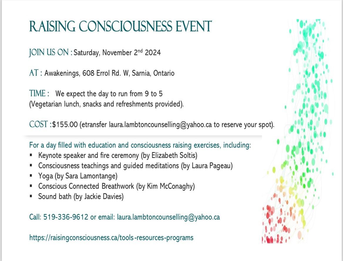 Raising Consciousness Event