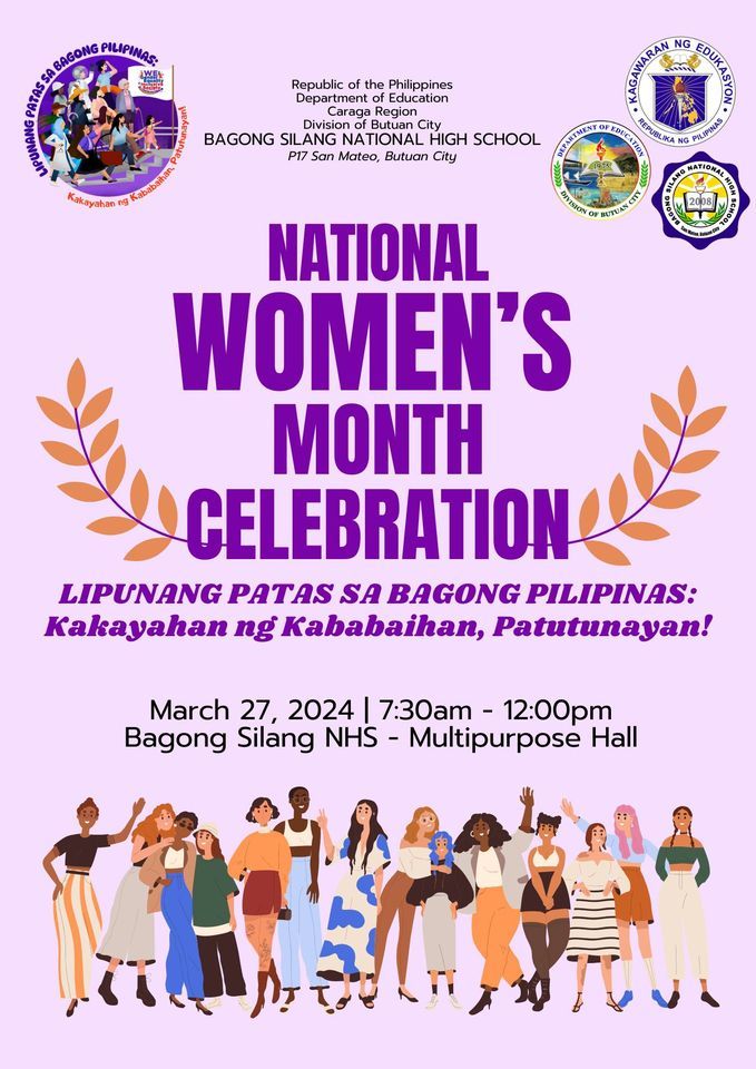 2024 National Womens Month Celebration, P-17 San Mateo, Madrid, 27 ...