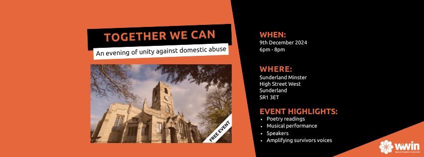 TOGETHER WE CAN: An evening of unity against domestic abuse