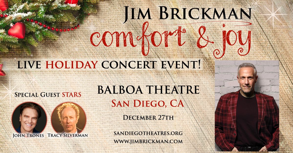 Jim Brickman: Comfort & Joy