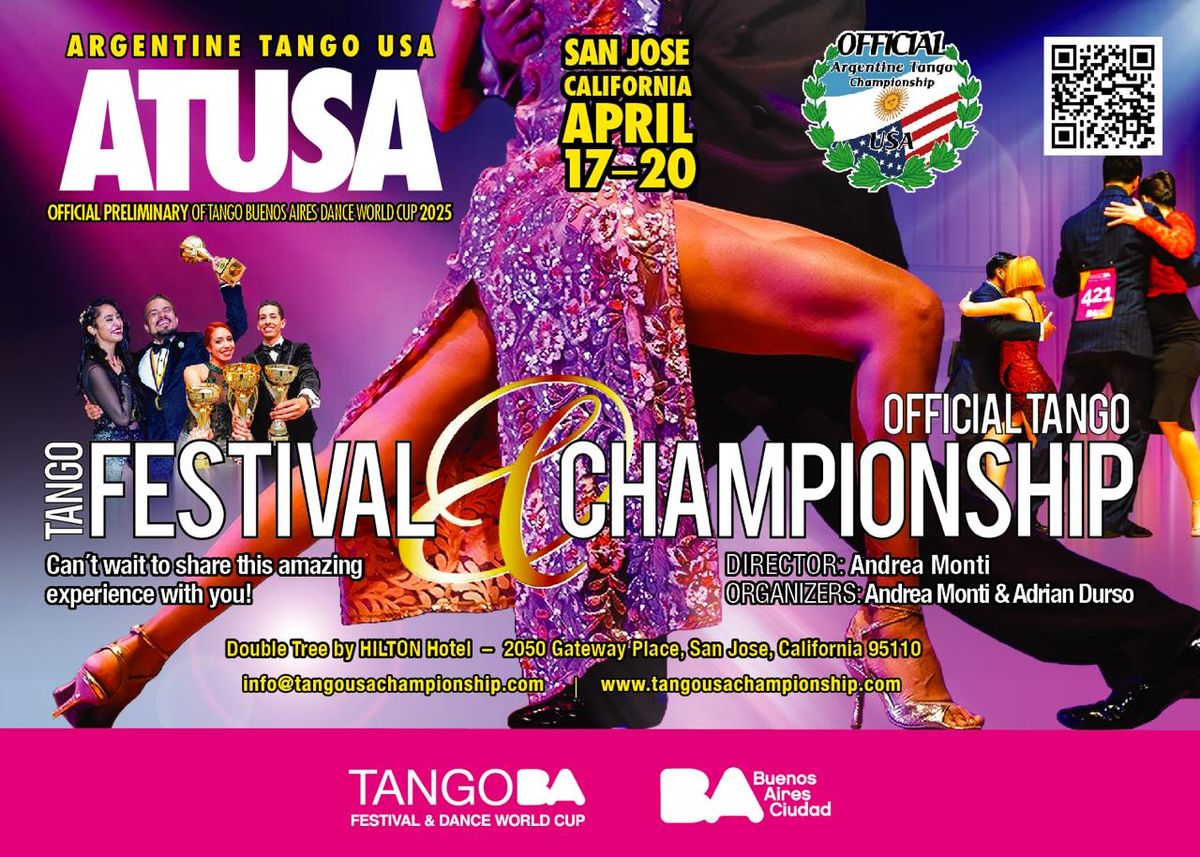 ATUSA OFFICIAL USA TANGO CHAMPIONSHIP & FESTIVAL - Official Preliminary of Tango BA Dance World Cup