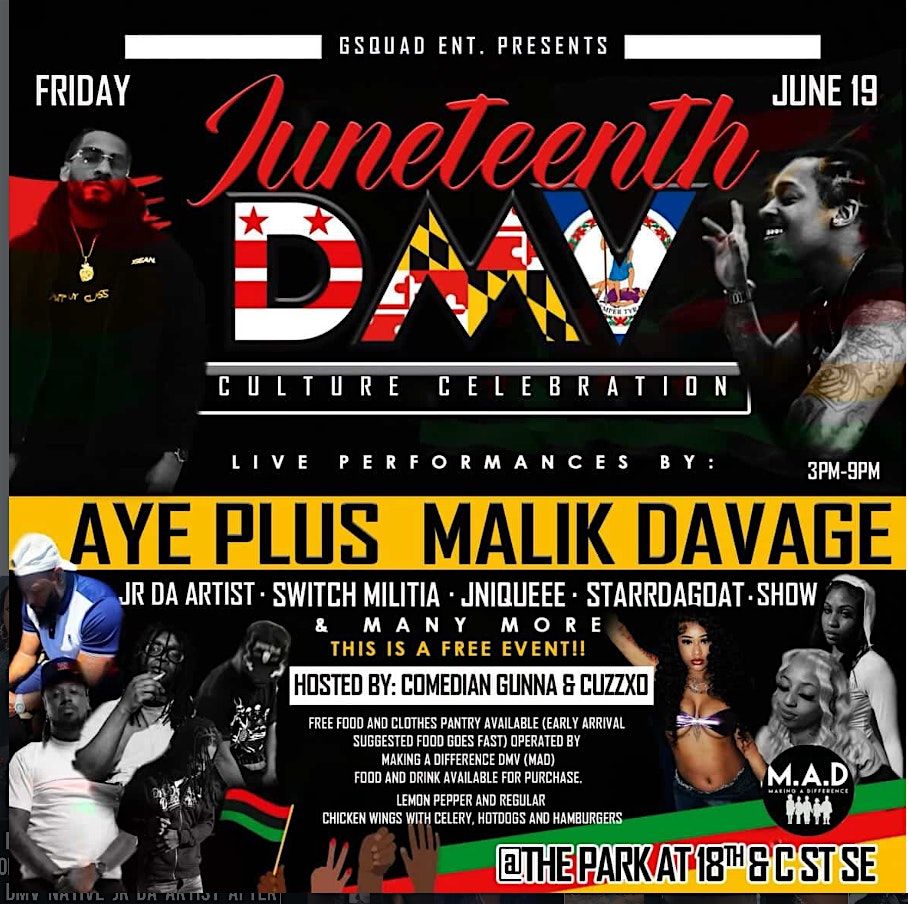 GSquad ENT. Presents Juneteenth Culture Celebration