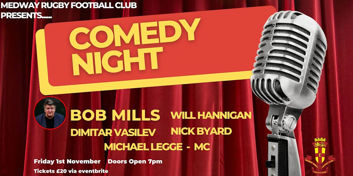 Comedy Night at Medway Rugby Club