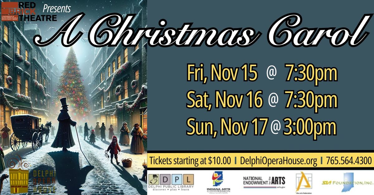 Red Brick Theatre presents: A Christmas Carol