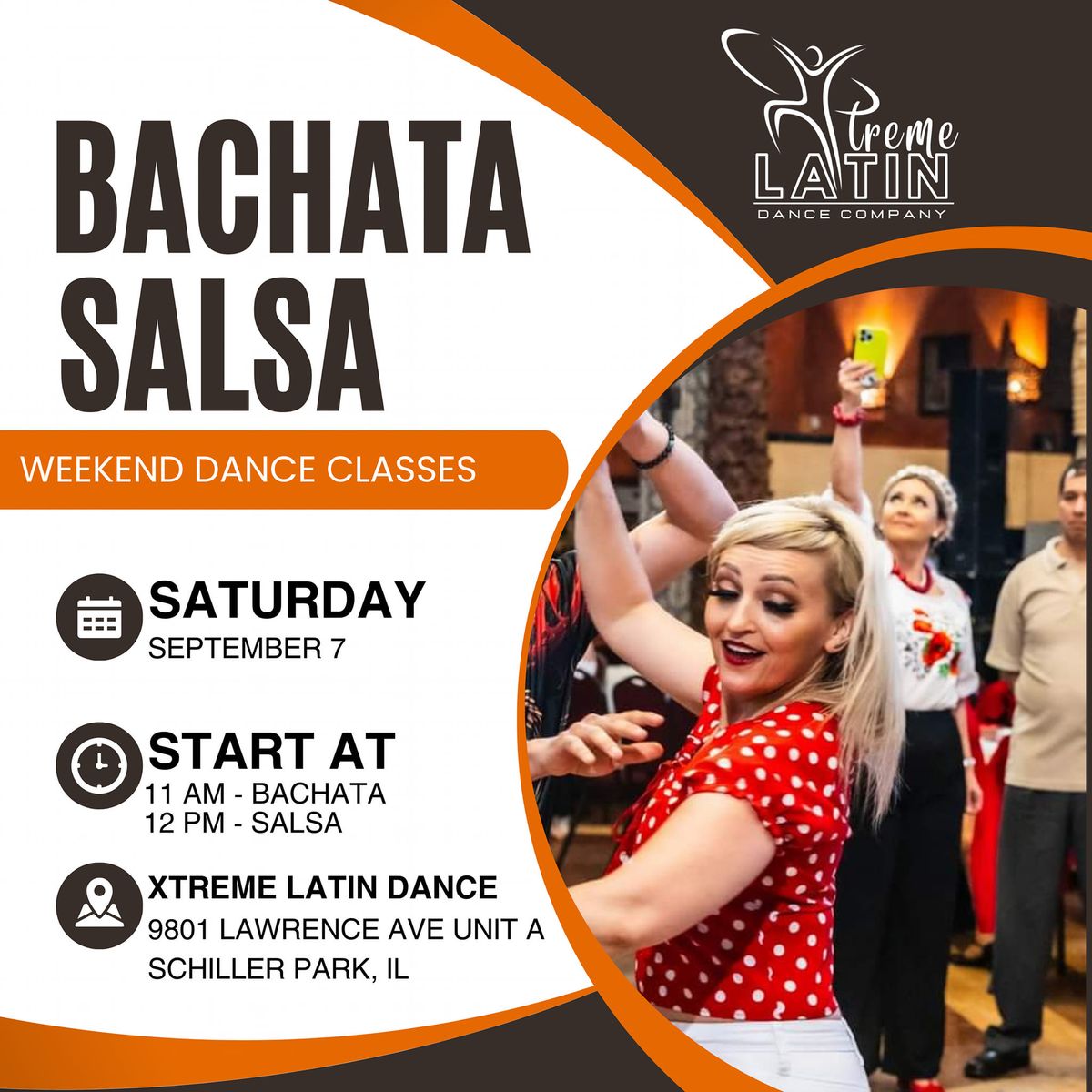 Bachata & Salsa Weekend Dance Classes