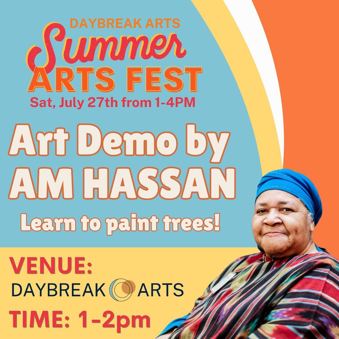 Summer Arts Fest: Art Demo with AM HASSAN!