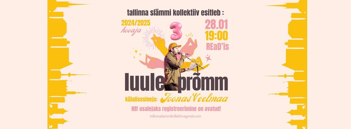 Tallinna Luulepr\u00f5mmu 2024\/2025 kolmas eelvoor