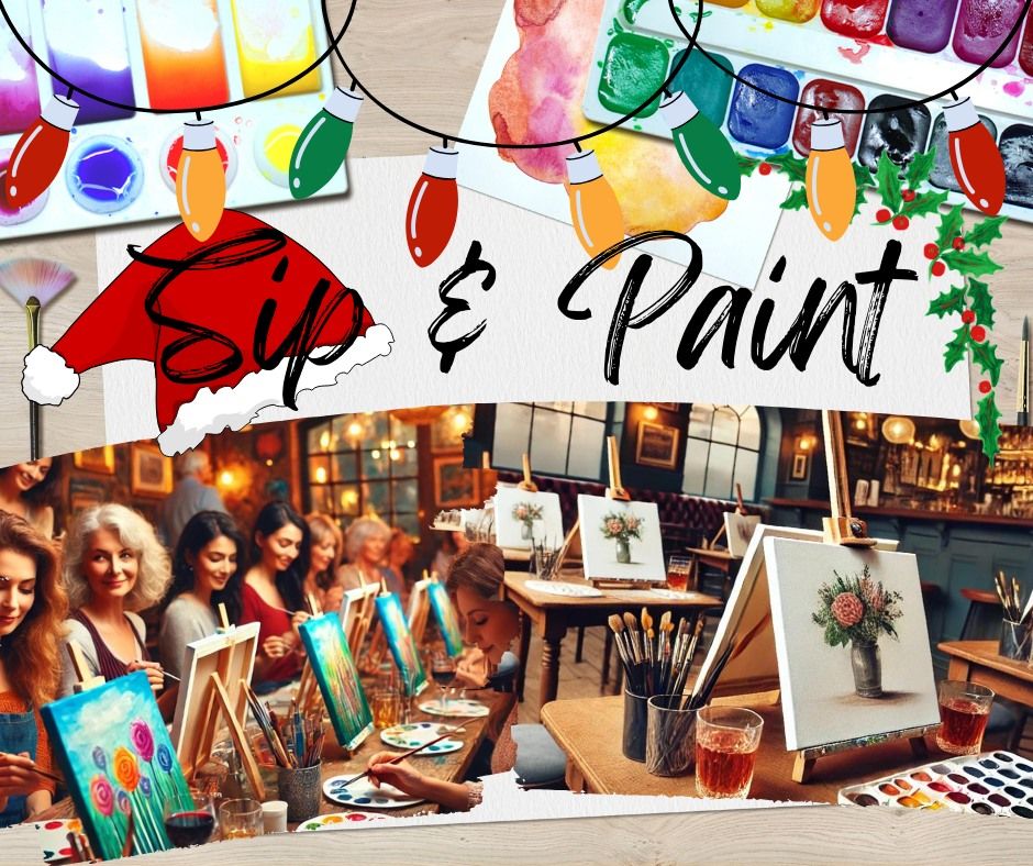 Orrell, Wigan - Christmas Sip & Paint