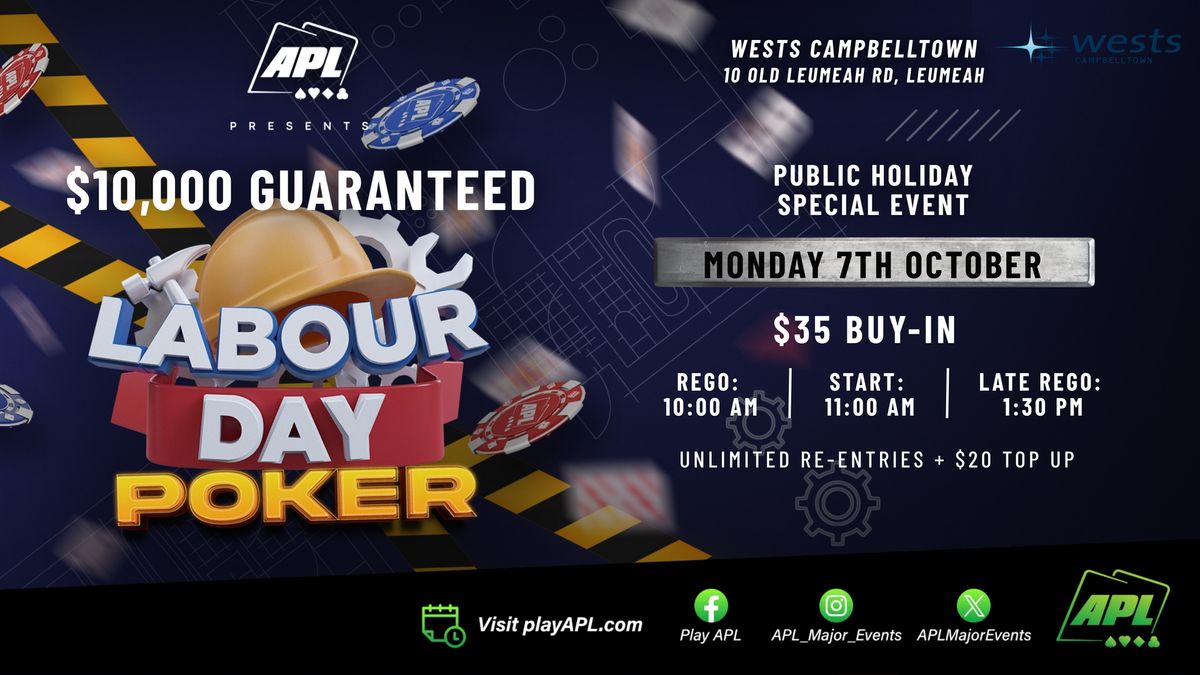 $10K Labour Day APL Poker!