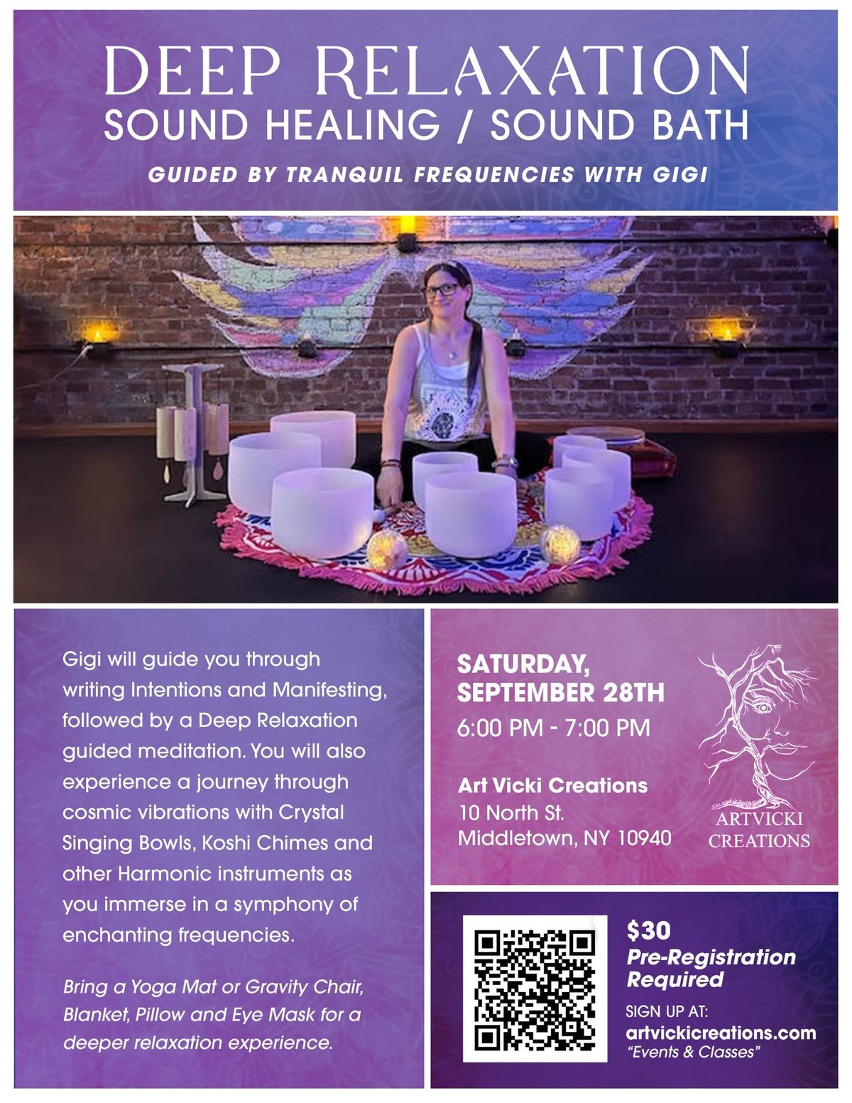 Deep Relaxation Sound Healing\/Sound Bath