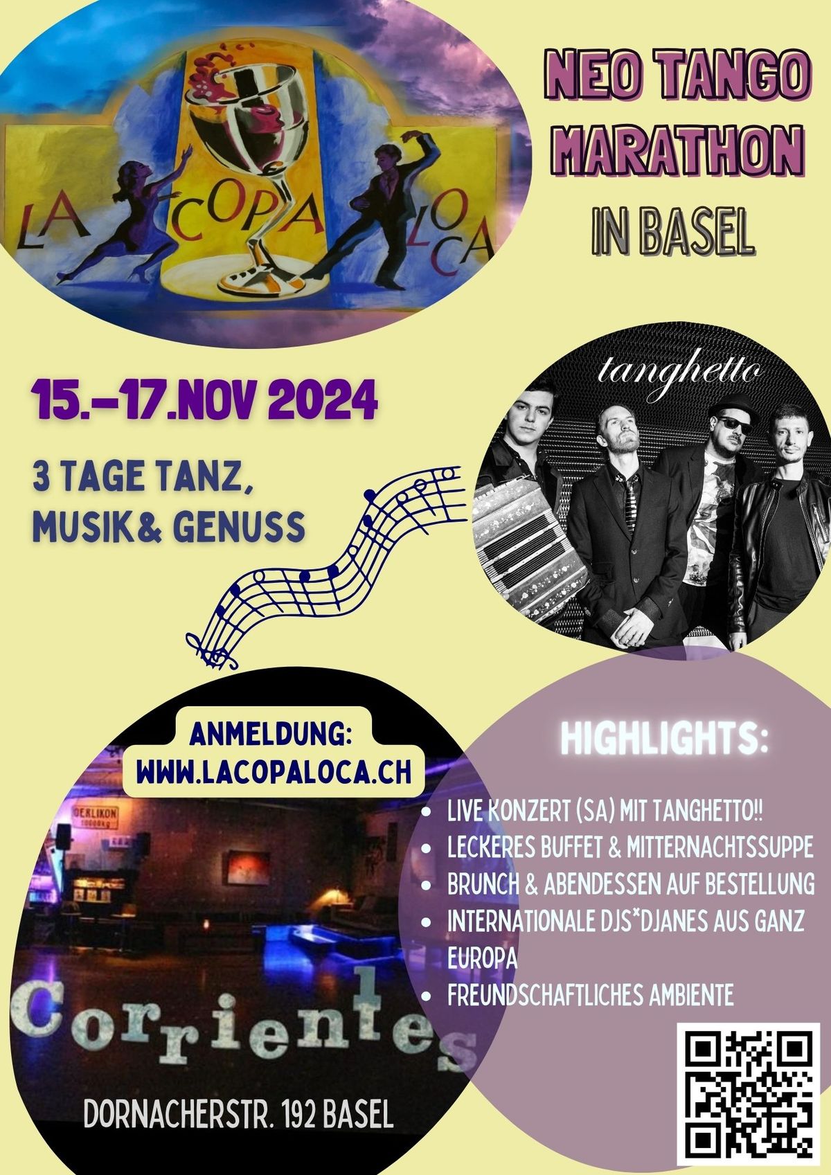 La Copa Loca - NEO Tango Marathon November Edition - with TANGHETTO