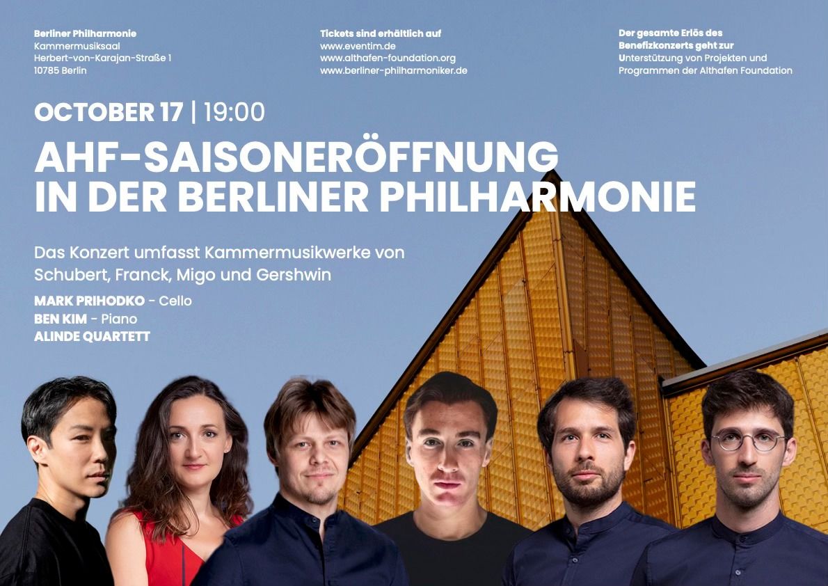 Benefit Concert in support of the Althafen Foundation Projects in Berliner Philharmoniker