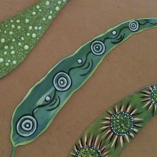 NAIDOC Week: Leaf Painting - a Traditional Dot Painting Workshop