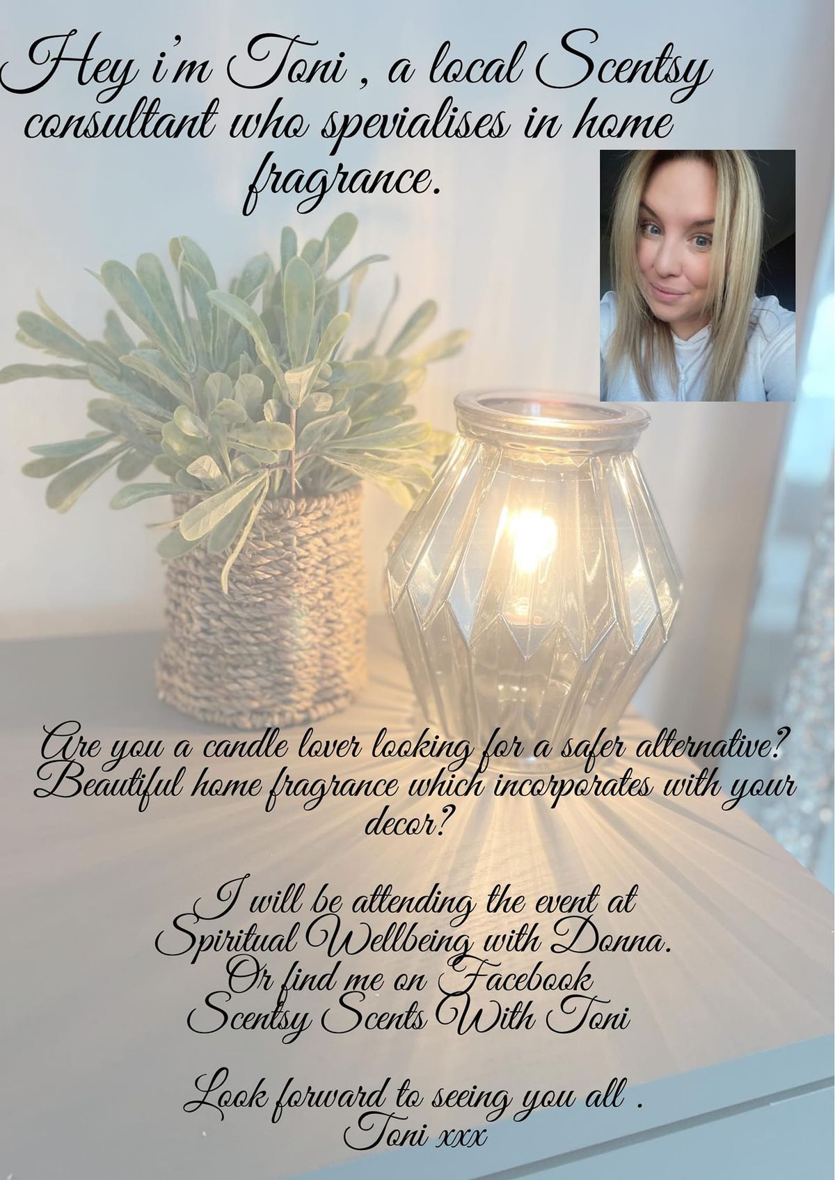 Scentsy With Toni @ Spiritual Wellbeing By Donna 