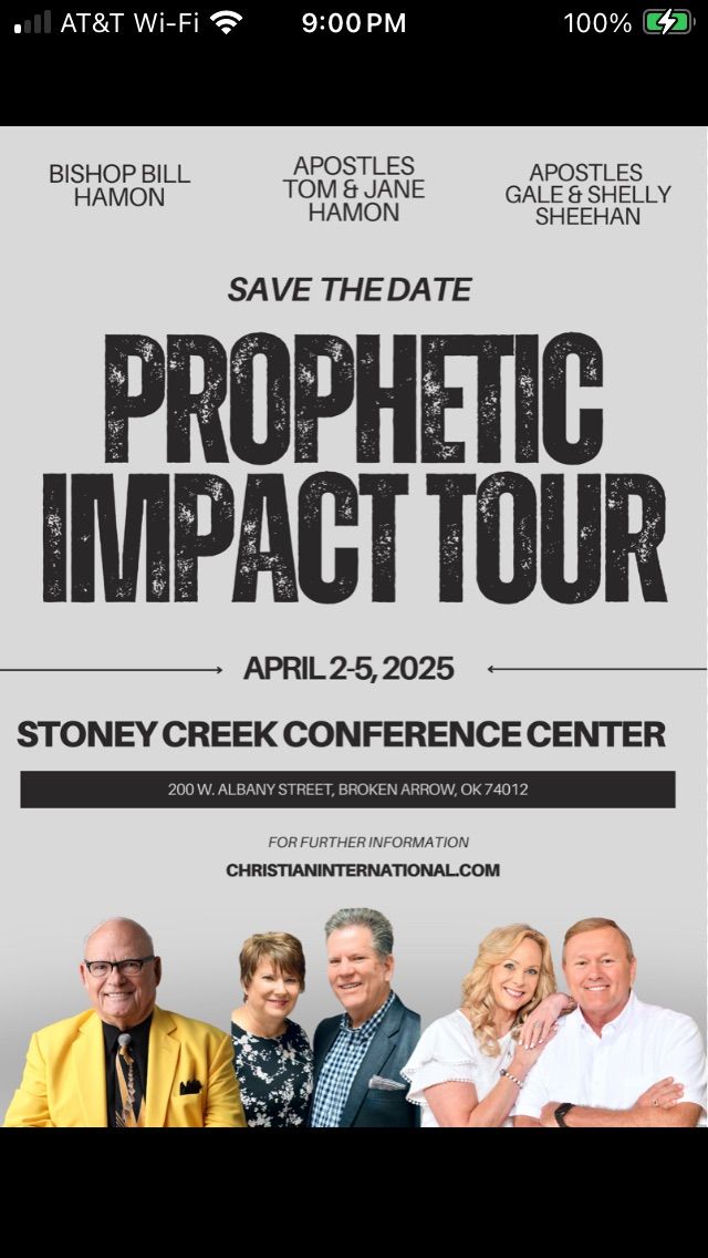 2025 Prophetic Impact Tour - Broken Arrow, OK