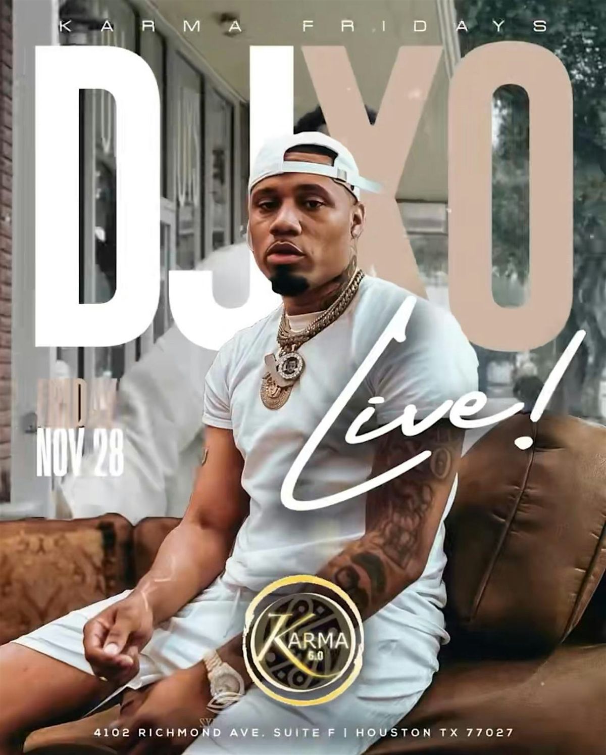 Nov 28 | DJ XO Live At Karma Fridays