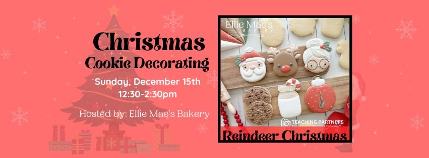 Reindeer Christmas Cookie Decorating 