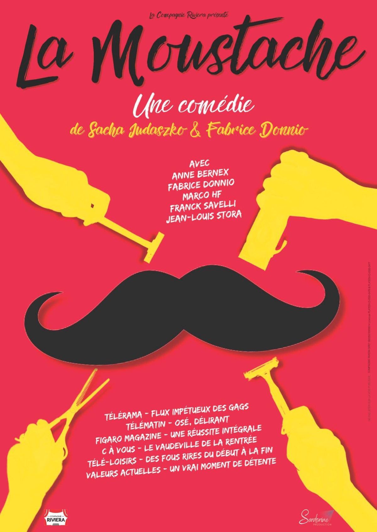 La Moustache | Sacha Judaszko & Fabrice Donnio