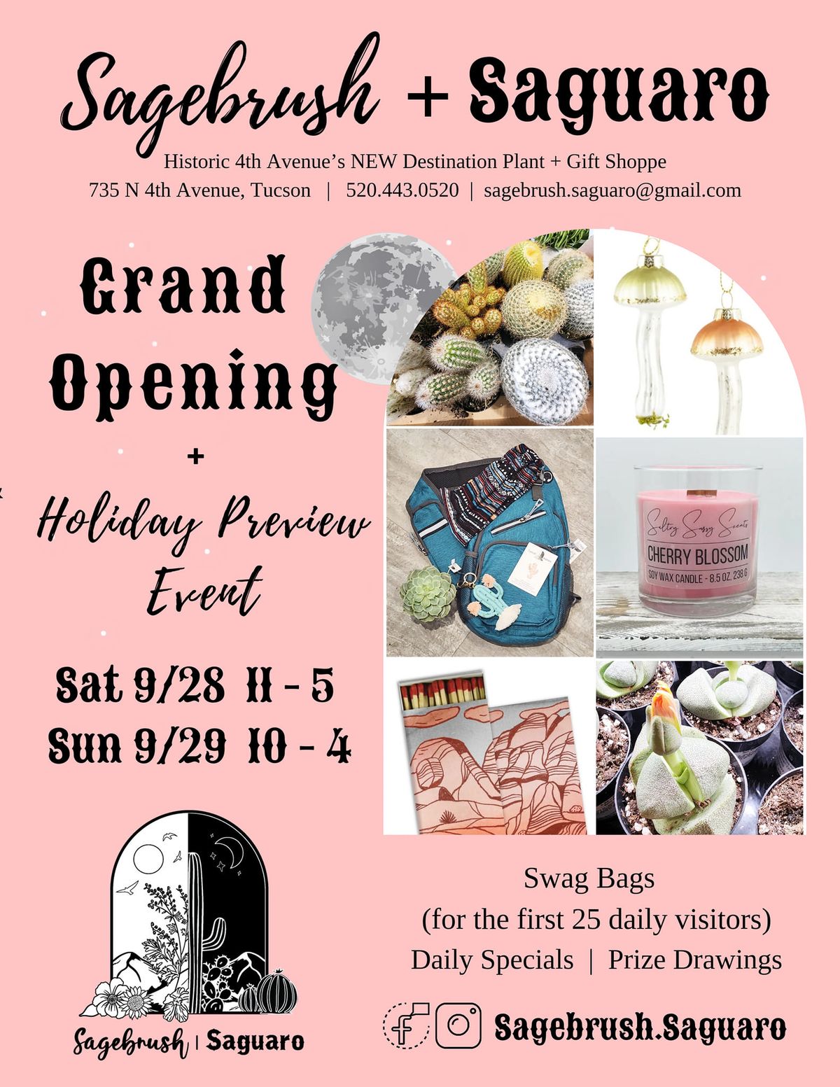 Grand Opening + Holiday Preview!