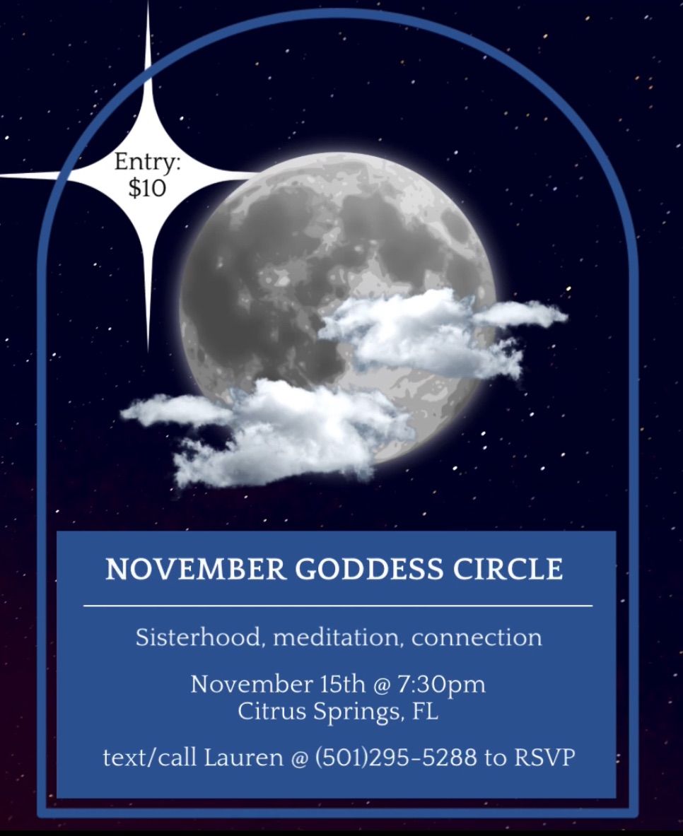 November Goddess Circle