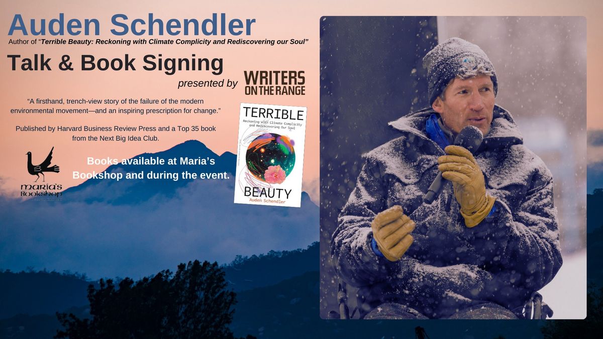 Auden Schendler, Author - Talk & Book Signing