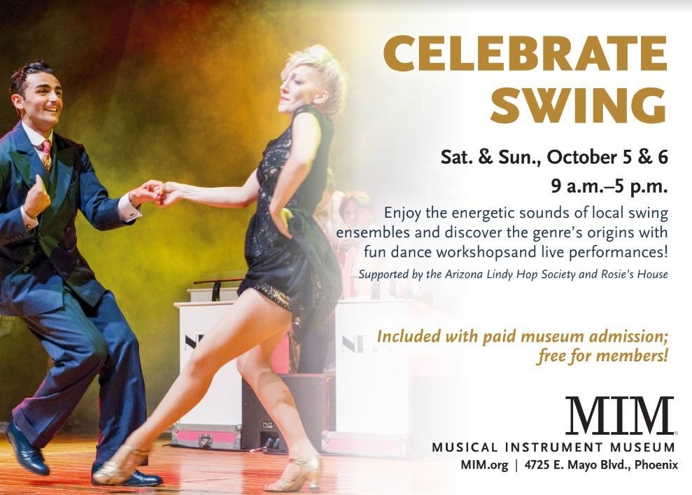 Celebrate Swing at the Musical Instrument Museum