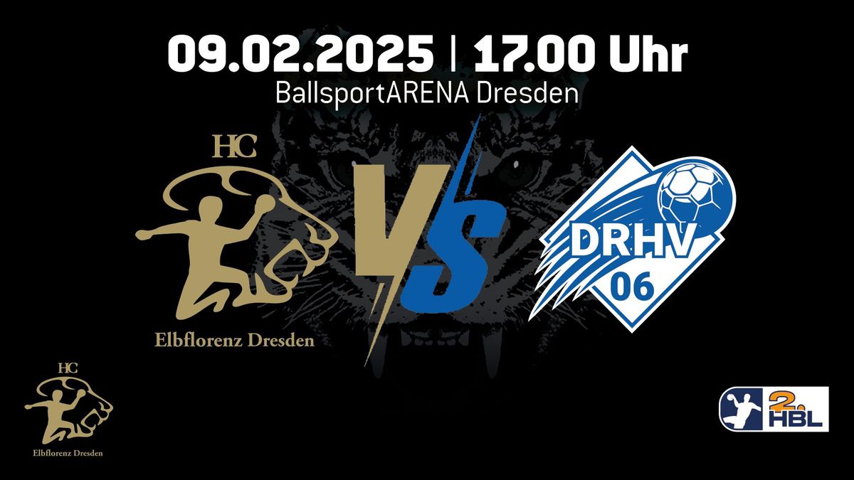 HC Elbflorenz Dresden - Dessau Ro\u00dflauer HV 