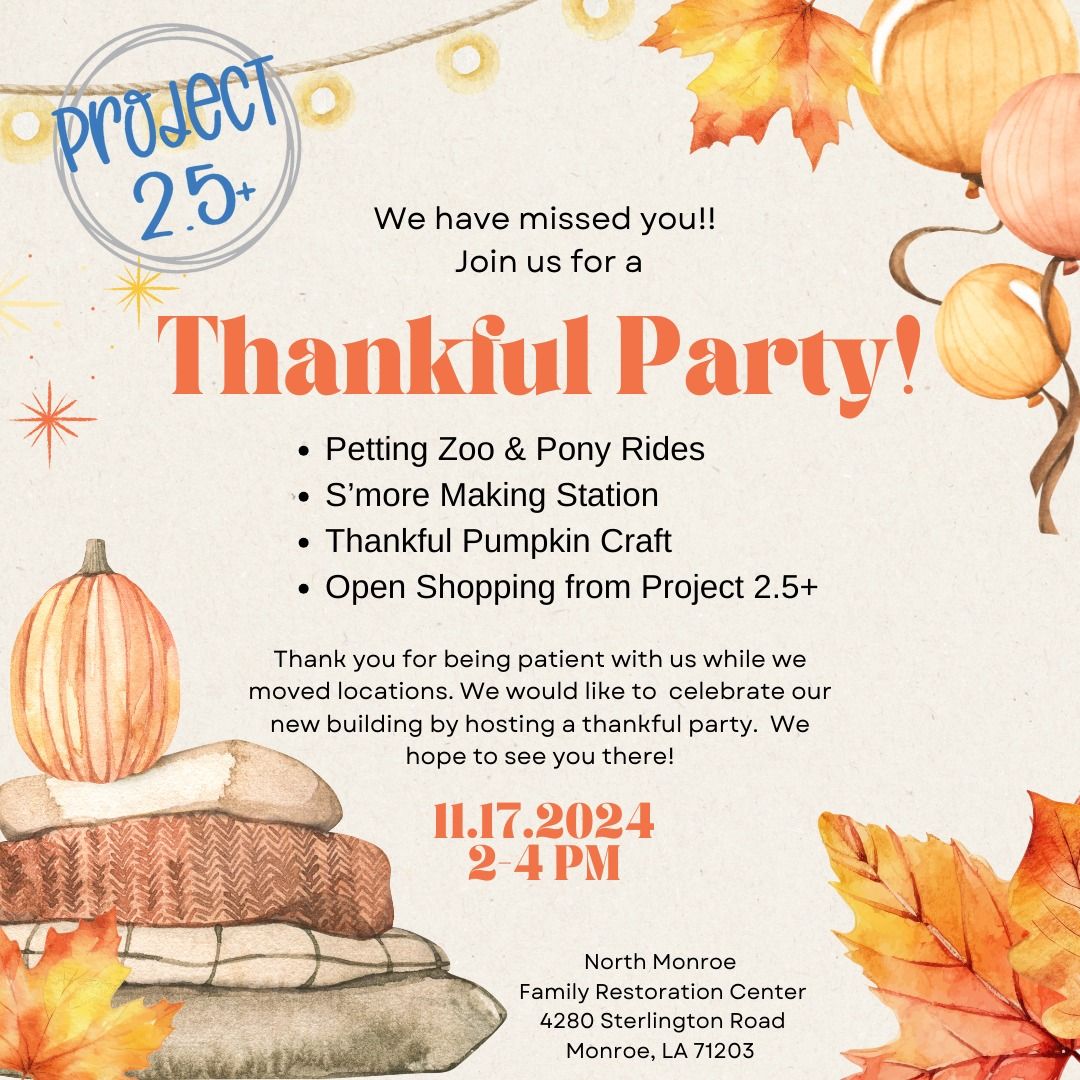 Thankful Party 