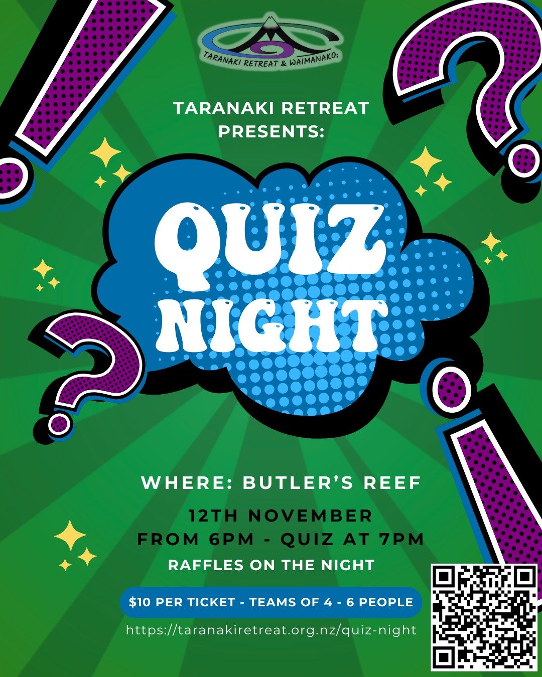 Quiz Night at Butler's Reef