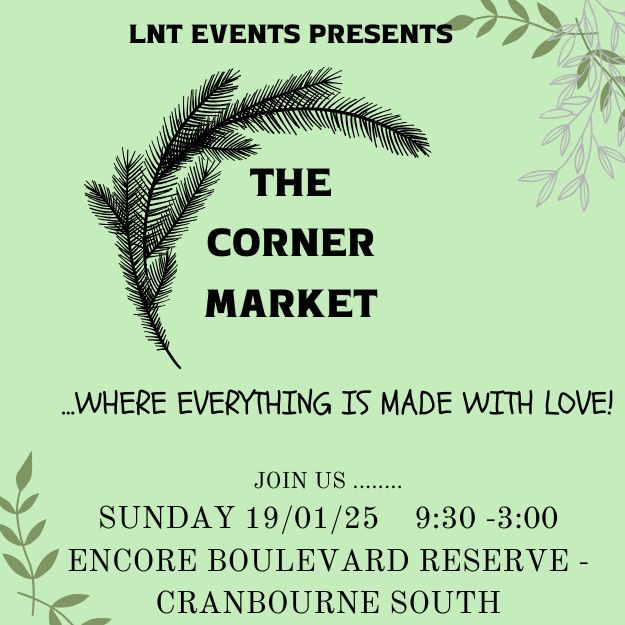 Save the Date\u2728The Corner Market\u2728