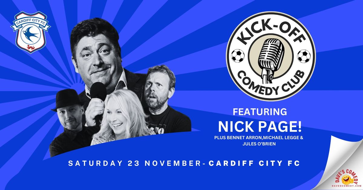 Kick-Off Comedy Night at Cardiff City FC