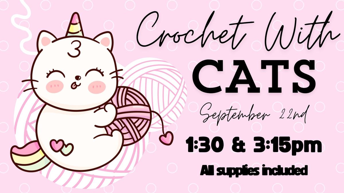 Crochet With Cats for Sunday, 9\/22 