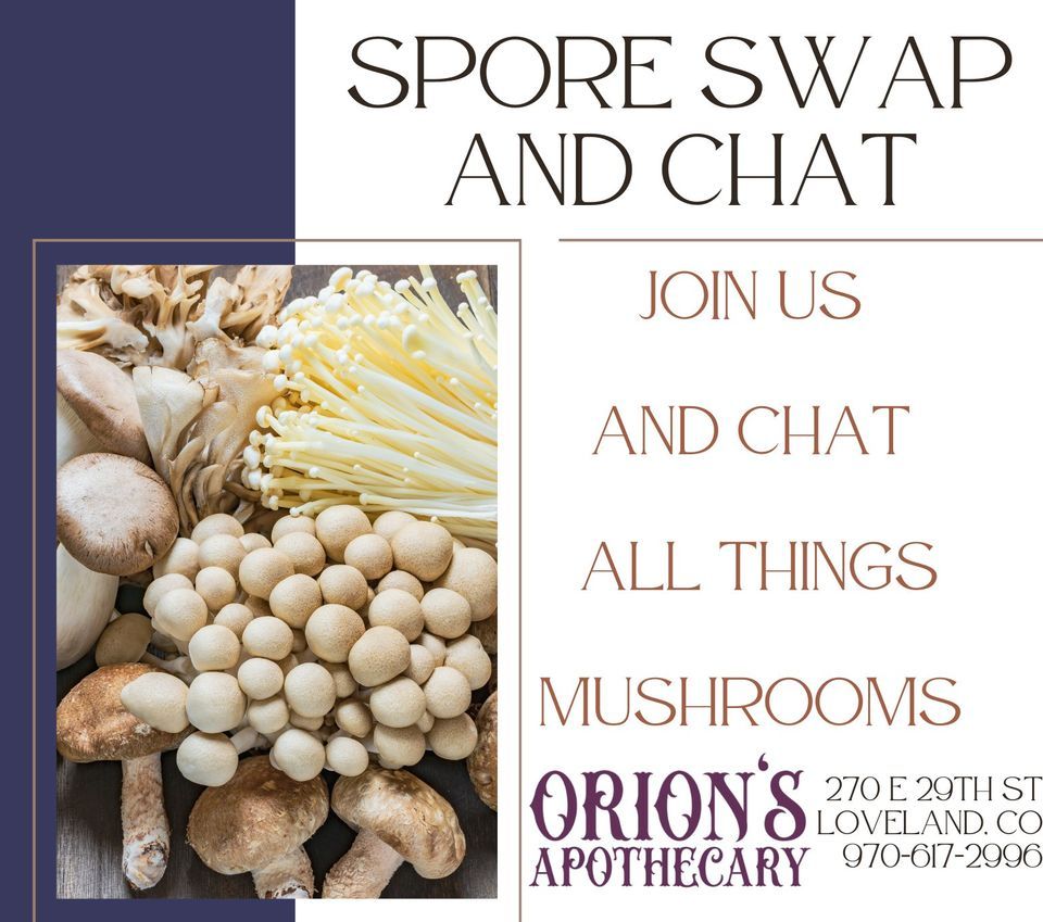 Spore Swap & Chat - a mycology\/mushroom meetup where everyone is welcome!