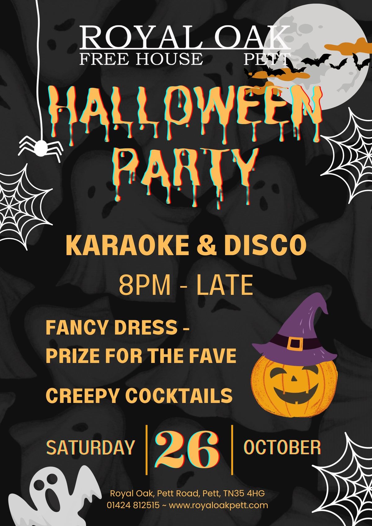 Halloween Karaoke (and fancy dress!)